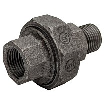 Американка чугунная DN 15-50 PN 16 муфта-штуцер с плоской прокладкой Fittex Plus купить в Воронеже | "Проконсим"