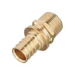  Муфта латунная под надвижную гильзу PEX-НР 25-1/2'' MVI SF.420.0604 (922102205) со склада Проконсим в Воронеже