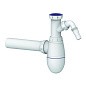 Сифон для мойки Unicorn В510V, 40х40 прямой отвод, 1 1/2'' х40 с отводом для стиральной машины преходник 40х32 купить в Воронеже | "Проконсим"