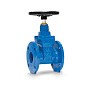Задвижки чугунные DN 250-600 PN 16 с обрезиненным клином с редуктором под электропривод FAF 6000 купить в Воронеже | "Проконсим"
