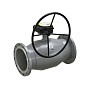Кран стальной шаровой цельносварной LD Regula, DN 250 PN 16, 530мм, стандартнопроходной, фланцевый с редуктором купить в Воронеже | "Проконсим"