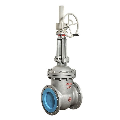 Задвижка стальная 30с564нж DN 600 PN 25 фланцевая с редуктором L=800мм класс ''А'' САЗ АВАНГАРД купить в Воронеже | "Проконсим"