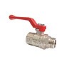 Кран латунный шаровой Valfex Premium.214.NR1.012 усиленный Н 11Б27фт1М DN 15 PN 63 никелированный рычаг муфта-штуцер купить в Воронеже | "Проконсим"