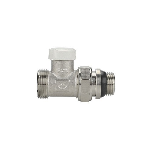 Клапан радиаторный VARMEGA VM10312 DN15x20 PN10 прямой настроечный G-1/2''х3/4'' еврокомус, с уплотнением штуцер купить в Воронеже | "Проконсим"