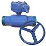 Краны стальные шаровые цельносварные КШ.Ц.П.Р DN 125 PN 25 приварные с редуктором Seagull купить в Воронеже | "Проконсим"