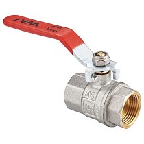 Краны латунные шаровые DN 15-100 PN 25-40 никелированные рычаг муфта-муфта MVI BV.511 купить в Воронеже | "Проконсим"