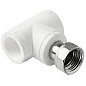 Тройник комбинированный ПП 20-3/4'' PN 25 с накидной гайкой белый Pro Aqua PA29110 купить в Воронеже | "Проконсим"
