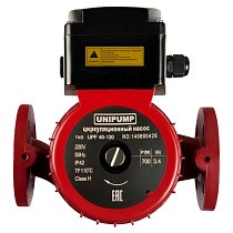 Насос циркуляционный с мокрым ротором UNIPUMP UPF фланцевый купить в Воронеже | "Проконсим"