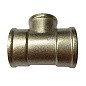 Тройник латунный никелированный DN 20-15-20 PN 40 муфта-муфта-муфта переходный купить в Воронеже | «Проконсим»