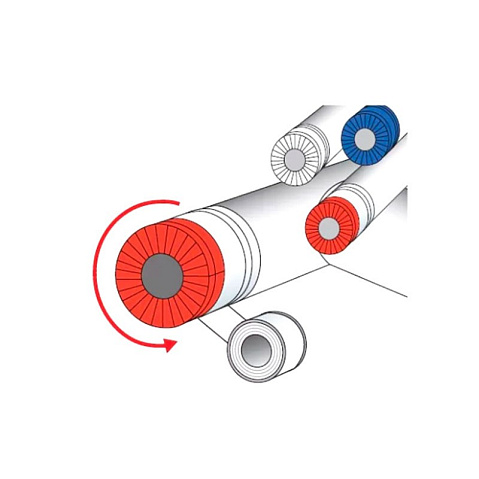 Алюминиевые заглушки K-FLEX red, ширина ленты от 32 до 42мм, L 10м  купить в Воронеже | "Проконсим"