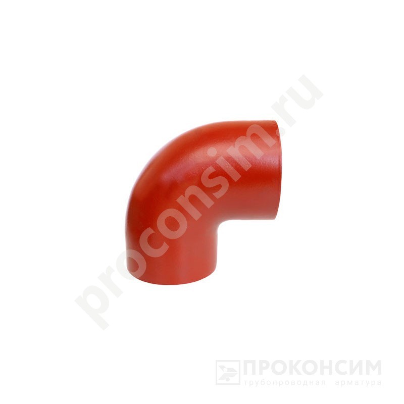 Цена по запросу.  Под заказ. Отвод чугунный SML 88гр. DN 70 безраструбный (261600027) со склада Проконсим в Воронеже