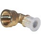 Угольник латунный для PEX труб 20-3/4'' с внутренней резьбой под надвижную гильзу Hipex типS HFWS00059 купить в Воронеже | "Проконсим"