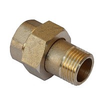 Американки латунные DN 15-50 PN 40 муфта-штуцер прямые купить в Воронеже | "Проконсим"