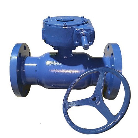 Кран стальной шаровой цельносварной КШ.Ц.Ф.Р DN 125 PN 25 стандартнопроходной фланцевый с редуктором Seagull купить в Воронеже | "Проконсим"