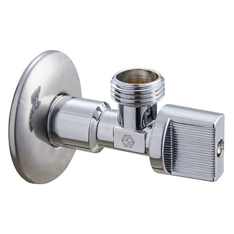 Краны латунные шаровые угловые MVI BV.464 DN 15-20 PN 10 штуцер бабочка купить в Воронеже | "Проконсим"