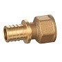 Муфта латунная для PEX DN 25- ВР 3/4'' под надвижную гильзу PLP купить в Воронеже | "Проконсим"