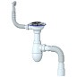 Сифон для мойки Unicorn В426P, 40х50 гибкий отвод, 3 1/2'' х40 чаша из нержавеющей стали, прямоугольный перелив купить в Воронеже | "Проконсим"