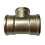 Тройники латунные никелированные DN 20-25 PN 40 муфта-муфта-муфта переходные купить в Воронеже | "Проконсим"