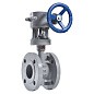 Затвор стальной дисковый DN 600 PN 16 до 425гр. с тройным эксцентриситетом фланцевый с редуктором Арма-Пром ЗПД-САЗ купить в Воронеже | "Проконсим"