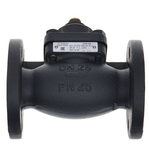 Клапаны чугунные регулирующий DN 15-50 PN 25 фланцевые под привод до 150гр. РИДАН VFM-2R купить в Воронеже | "Проконсим" Клапаны чугунные регулирующий DN 15-50 PN 25 фланцевые под привод до 150гр. РИДАН VFM-2R купить в Воронеже | "Проконсим"