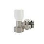 Вентили радиаторные ручные DN 20 PN 10 угловые 3/4'' с уплотнением муфта-штуцер VARMEGA купить в Воронеже | "Проконсим"