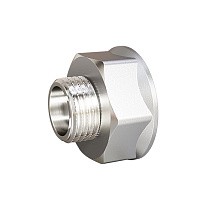 Муфты латунные DN 15-50 PN 40 никелированные муфта-штуцер переходные LD Pride купить в Воронеже | "Проконсим"