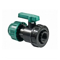 Кран шаровый ПЭ компрессионный комбинированный ВР DN 32-1/2'' PN 10 купить в Воронеже | "Проконсим"