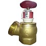 Клапан пожарный латунный КПЛ DN50 PN16 угловой 125гр. муфта-штуцер с удлиненным шпинделем Апогей купить в Воронеже | "Проконсим"