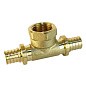 Тройник латунный для PEX труб 16-1/2''-16 PN 16 S-2,2мм под надвижную гильзу Valfex VF.432.AF купить в Воронеже | "Проконсим"