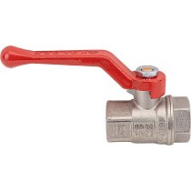 Краны латунные шаровые 11Б27фт1М DN 15-50 PN 25-40 никелированные рычаг муфта-муфта Valfex.214 DeltaPro купить в Воронеже | "Проконсим"