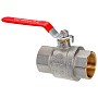 Краны латунные шаровые DN 15-100 PN 25-40 никелированные рычаг муфта-муфта РИДАН BVR-R купить в Воронеже | "Проконсим"
