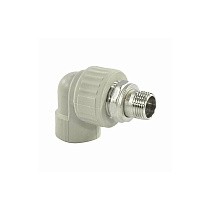 Угольник для радиатора VALFEX 25 PN 25 G-1/2'' американка-НР серый купить в Воронеже | "Проконсим"