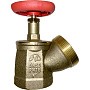 Клапан латунный пожарный угловой 125гр.DN50 PN16 м-шт Пензапромарматура КПЛУ купить в Воронеже | "Проконсим"