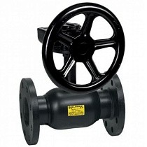 Краны стальные шаровые цельносварные DN 125-300 PN 16 фланцевые ISO с редуктором Broen Ballomax купить в Воронеже | "Проконсим"