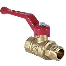 Краны латунные шаровые 11Б27фт1М DN 15-50 PN 25-40 рычаг муфта-штуцер Valfex.215 DeltaPro купить в Воронеже | "Проконсим"