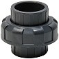 Муфта разборная НПВХ DN 50 PN 16 клеевая уплотнение EPDM черная Aquaviva BOD0500 купить в Воронеже | "Проконсим"