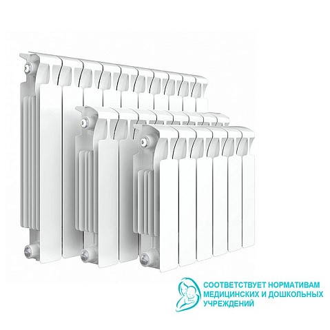 Радиатор монолитный RIFAR MONOLIT Ventil VR 80х570х100 5секц. 500/197Вт купить в Воронеже | "Проконсим"