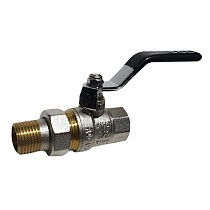 Краны латунные шаровые 11Б27п DN 15-50 PN 25-40 комбинированные рычаг американка SGL купить в Воронеже | "Проконсим"