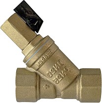 Фильтры сетчатые латунные DN 15-50 PN 25 муфтовые со спускным краном до 130гр. РИДАН FVR-DR купить в Воронеже | "Проконсим"