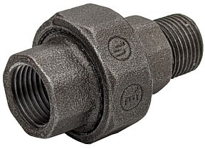 Американки чугунные DN 15-25 PN 16 муфта-штуцер с конусным уплотнением Fittex Plus купить в Воронеже | "Проконсим"