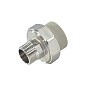 Муфта комбинированная разъёмная VALFEX 20 PN 25 G-1/2'' американка-НР серая купить в Воронеже | "Проконсим"