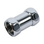 Монтажный комплект латунный хромированный DN 20-25 для полотенцесушителей гайка-гайка прямой купить в Воронеже | "Проконсим"