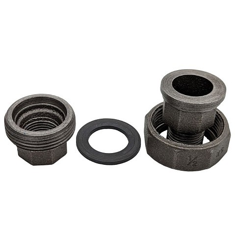Американка чугунная DN 15-50 PN 16 муфта-штуцер с плоской прокладкой Fittex Plus купить в Воронеже | "Проконсим"