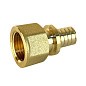 Муфта латунная для PEX труб 16-1/2'' PN 16 S-2,2мм переходная под надвижную гильзу Valfex VF.402.AF купить в Воронеже | "Проконсим"