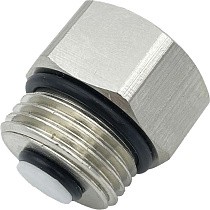 Клапан обратный VARMEGA VM133 DN15 PN10 для воздухоотводчика 1/2''  110гр. Муфта-штуцер купить в Воронеже | "Проконсим"