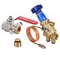 Комплект автоматической балансировки MVI BLN.DP3.06, DN 25 PN 25 (Регулятор перепада давления BL.510 +кран шаровой с дренажем и воздухоотводчиком BV.630 +переходник BL.901.02) купить в Воронеже | "Проконсим"