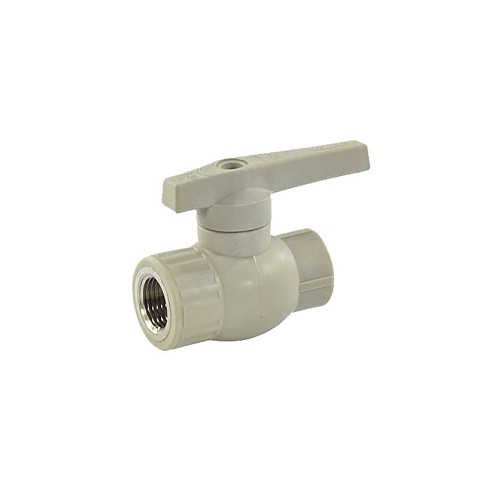Кран шаровой комбинированный VALFEX 25 PN 25 G-3/4'' серый купить в Воронеже | "Проконсим"