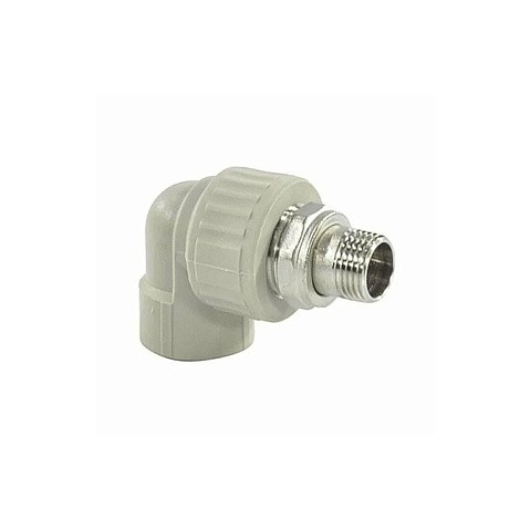 Угольник для радиатора VALFEX 25 PN 25 G-1/2'' американка-НР серый купить в Воронеже | "Проконсим"