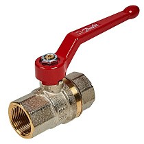 Краны латунные шаровые Danfoss с внутренней резьбой PN 40 никелированные купить в Воронеже | "Проконсим"