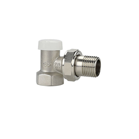 Клапан радиаторный VARMEGA VM10201 DN15 PN10 угловой настроечный G-1/2'' муфта-штуцер купить в Воронеже | "Проконсим"